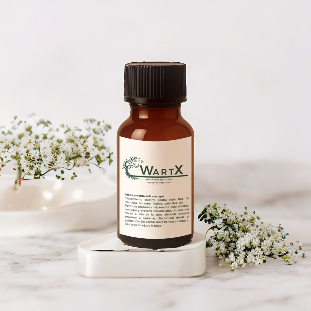 Tónico WartX: Para Eliminación de Verrugas desde el primer día.