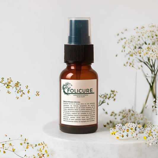 Spray Folicure: Elimina la caspa en 1 día