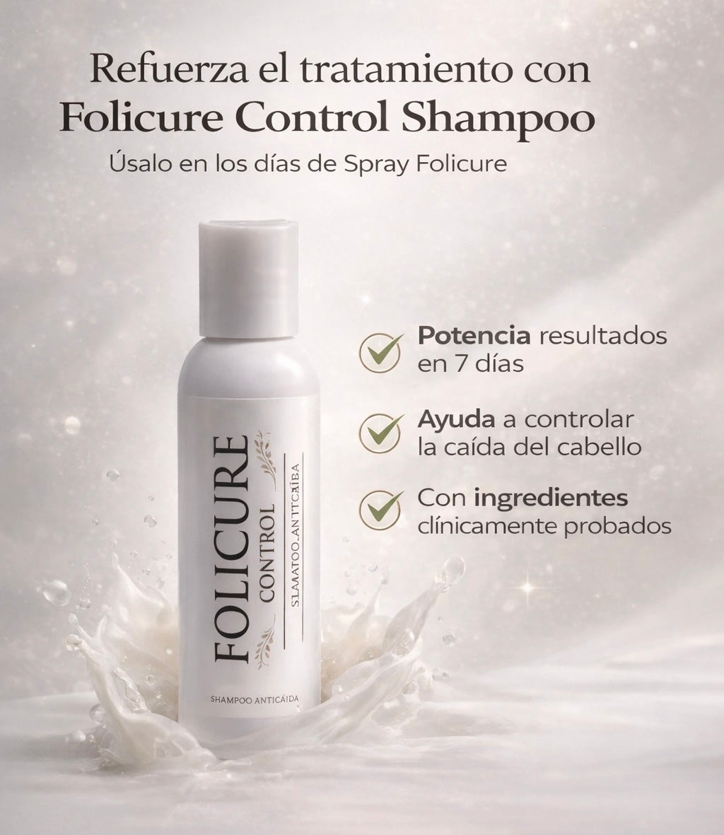 Folicure Control Shampoo: Refuerza tu tratamiento